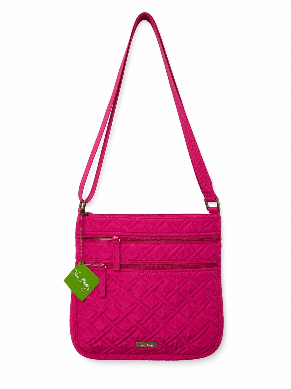 Vera Bradley Hot Pink Quilted Crossbody Bag
